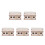 5Pièces Bois Miniatures Kit DIY Peinture Assemblage 5