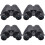 4Pièces Jumelles Noires Jouet Compact Observation Découverte 5