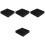 4Pièces Moules Fonte Lingots Graphite Durable Pour Métaux 5