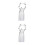 2Pièces Voile De Raffiné En Et Perles 9