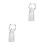 2Pièces Voile De Raffiné En Et Perles 7