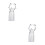 2Pièces Voile De Raffiné En Et Perles 8
