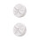 2Pièces Laveuse Portable ABS Blanche Pour Voyage Et Usage 7