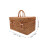 Handwoven Rattan Outdoor Storage Box with Handle and Lid 2