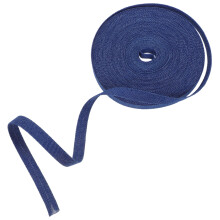 3Pcs Denim Ribbon Craft Strips Dark Blue Jeans Fabric for DIY Bows
