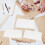 A6 6-Ring Losbladig Stickervellen Binder Navulling Wit 5