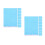 16St Blauwe Waterrimpelstickers Voor Miniatuur & Scenery 6