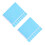 16St Blauwe Waterrimpelstickers Voor Miniatuur & Scenery 3