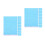 16St Blauwe Waterrimpelstickers Voor Miniatuur & Scenery 8