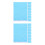 16St Blauwe Waterrimpelstickers Voor Miniatuur & Scenery 5