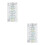 2St Kinderkamer Spelmat Donkergrijs Polyester Speelvloer 10