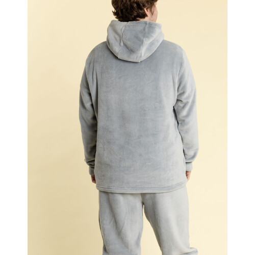 Marvel (Medium) Marvel Long Sleeve Long Leg Pyjama Set (Mens Grey) 2