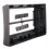 9Inch 2Din Audio Panel DVD Navigation Panel Frame Car Radio Panel for  LAND  PRADO 1996-2002 RHD 3