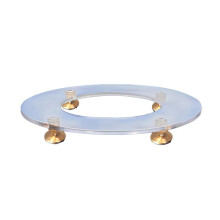 Desktop Base Stand for Kardon Aura Studio 3/4/1/2 Shock Absorption Desktop Glass Speaker Shock Absorbing Stand