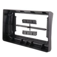 9Inch 2Din Audio Panel DVD Navigation Panel Frame Car Radio Panel for LAND PRADO 1996-2002 RHD