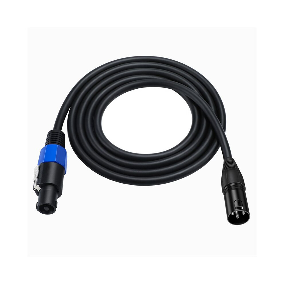 Speakon Male To Xlr Male Speakon Male To Xlr Female Audio Extension Cable - Pro Dj Pa Gig Stage Microphone 4714040805865