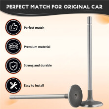 Automobile Engine Inlet Exhaust Inlet Valve Kit for Clio Megane Laguna Scenic Kangoo Modus 1.4 7701471354