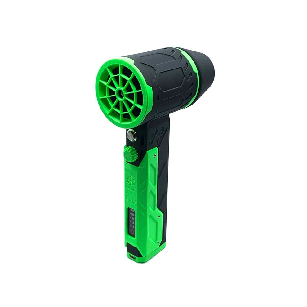 Turbo Jet Fan 50Mm Brushless Motor Violent Fan Dust Blower Handheld Turbo Jet Fan 4000Mah Duct Fan For Car Cleaning B 4711764407085