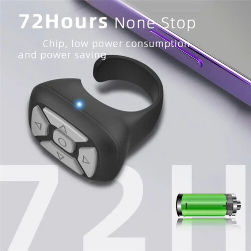 Remote Control Selfie Device Mobile Phone APP Control Finger Ring Remote Control Lazy Wireless Controller 1