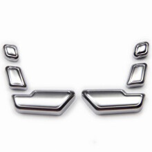 Car Zinc Alloy Door  Adjust Button  Cover Sticker Trim for  C E GLK GL ML Class W204 W212 W218 Accessories