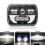 7 Inch Square Daytime Running Light Car Front Headlight DRL High Low  Flood Spotlights LED Work Light for 7
