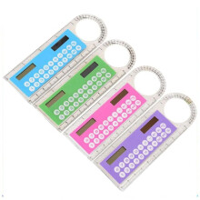 Ruler Multi-Functional Magnifying Glass Ultra-Thin  Ruler Suitable for Students and Stationery Calculator