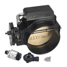 Black 102mm Throttle Body + TPS IAC Position Sensor for LS1 LS2 LS3 LS6 LSX LS7
