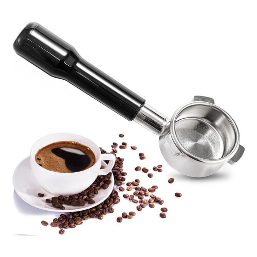 54mm Espresso Bottomless Portable Filter,Filter Basket & Solid Espresso Porta,for  Espresso Machine Accessories 1