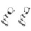 Headset 3.5MM Headset Exam Wired Headset Business Operator Special Computer Hearing Multi-Function Earphone, A 5