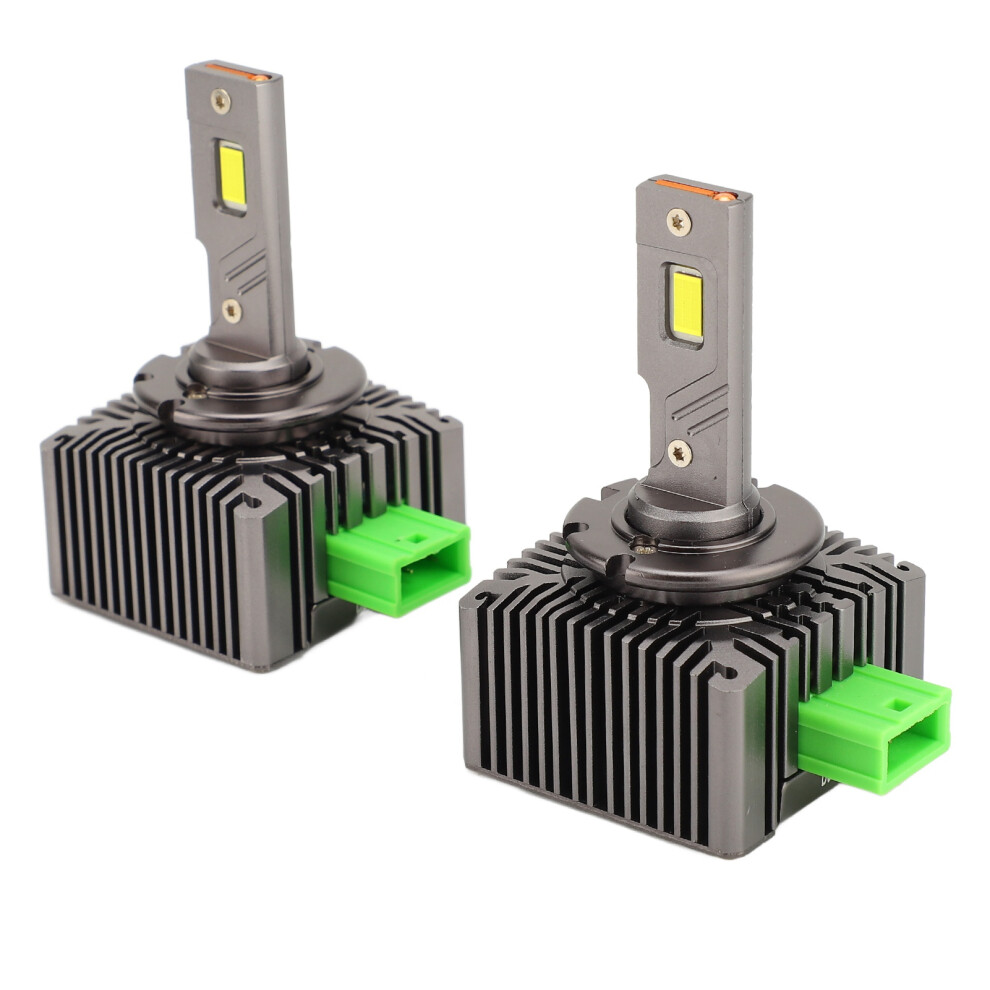 D3s 6000K Led Headlamp Dc10-32V Copper Tube 2Pc 8341384538089