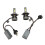 LED-Scheinwerferlampen M7-H4 70W 3570 IP68 2er Pack 2
