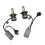 LED-Scheinwerferlampen M7-H4 70W 3570 IP68 2er Pack 12