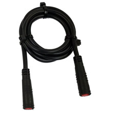 Elektrische Fiets Verlengsnoer Connector 2 Pin Vrouwelijke Naar Vrouwelijke Waterdichte Kabel Product Grootte: 80cm Lengte