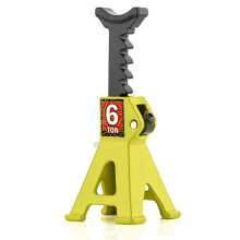 For 1/24 SCX24 FCX24 RC Car Jack Stand Pair Rack Repairing Protective Stand Adapter Tire Change Toy Lift, Yellow