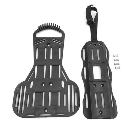 Scuba Diving 2-Piece Backpanel Scuba Diving Backpanel High Strength Durable for Diving Harness or Jacket BCD