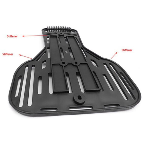 Scuba Diving 2-Piece Backpanel Scuba Diving Backpanel High Strength Durable for Diving Harness or Jacket BCD 2