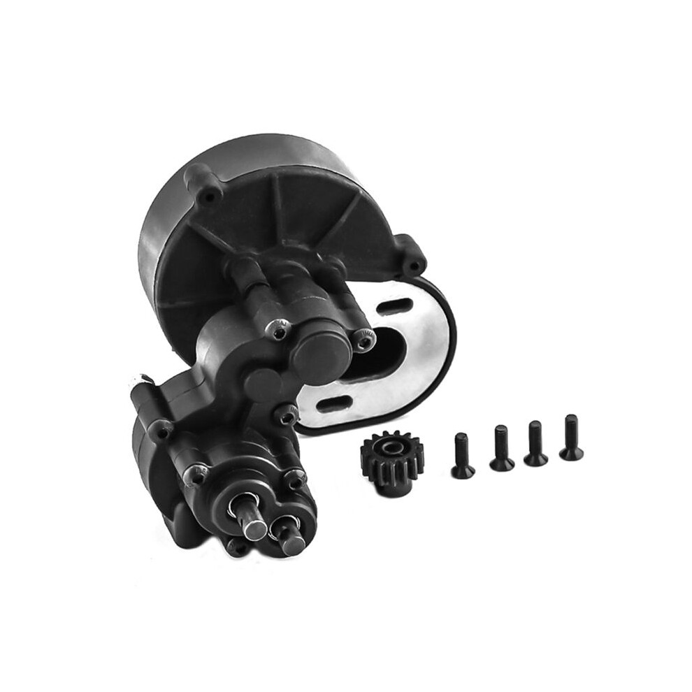 Scx10 Transmission Gearbox With Gears For 1/10 Rc Crawler Car Axial Scx10 Upgrade Rc Car Parts Black 4711921415304