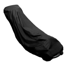 Push Mower Cover Outdoor, Heavy Duty Polyester Oxford VattentäTt GräSklipparskydd, Svart UV, Damm, Vindskydd