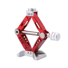 RC Car 1:10 Escala Metal Ajustable Tijera Jack Herramienta para RC Crawler Car Axial SCX10 para  TRX4  CC01 D90