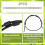 Treestands 1Pair of Replacement Cables for Climbing Treestands,Replacement Tree Stand Cables, Durable Steel 5.77FT 4