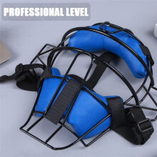 Full-Face Baseball Catcher Mask, Secure Fit Provides Protection and Comfort ,Does Not Obstruct View,Black