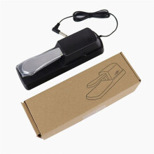Universal Sustain-Pedal with Polarity for Digital Pianos, Electronic Keyboards, MIDI and Synthesizer
