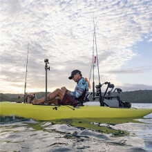 Adjustable Kayak Camera Mount Base Safety Camera Holders with Long Arm Marine Boat Camera Bracket Accessories-GP40