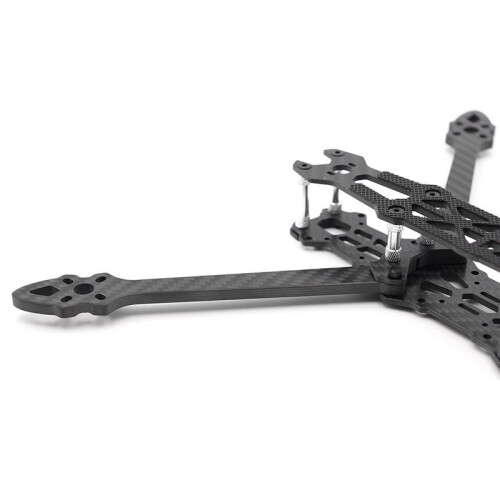PeçAs Sobressalentes de Rack de Fibra de Carbono do Kit de Quadro de Corrida FPV de 7 Polegadas 2