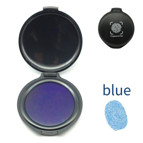 Fingerprint Ink Pad No-Wash Quick-Drying Portable Quick-Drying Ink Pad - 1