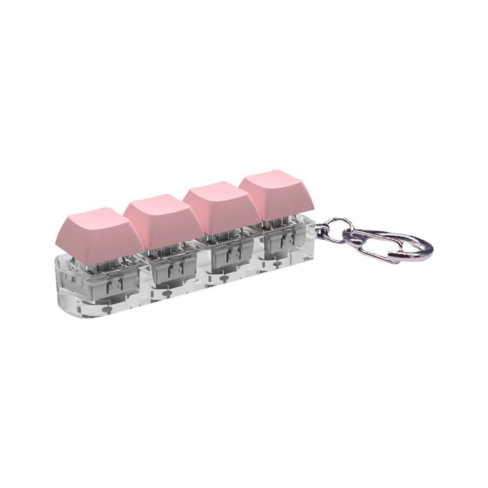 Decompression Toys Keyboard Clicker Toy Keyboard -Toy Mechanical Key Toy Button Stress Relief for Adult Gifts,A