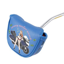 MagneticGolf Putter Mallet Covers SchläGerschutz PU Mallet Putter Headcover Tragbare Putter Cover GolfzubehöR A