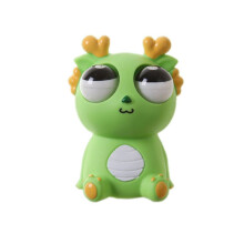 C Squeeze Toys, Out Eyes Squeeze Toy Dragon Shape, Dragon Toy Fidget Toy Sensoriska Leksaker för Vuxna, Stressavlastningsleksak
