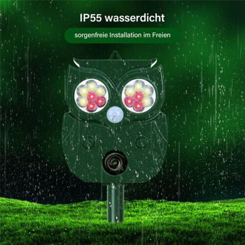 Ultrasonic Mouse Repeller, Outdoor Animal Repeller, High Frequency Bird Repeller 2
