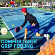 2-Packs Pickleball Paddle Grip Tape Replacement Pickleball Grip with Raised Ridge, Replacement Pickleball Overgrip Wrap